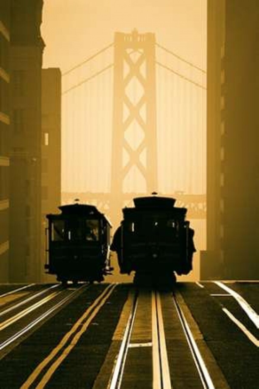 Cable Cars San Francisco Poster Print by Mitchell Funk - Item # VARPDXF303D